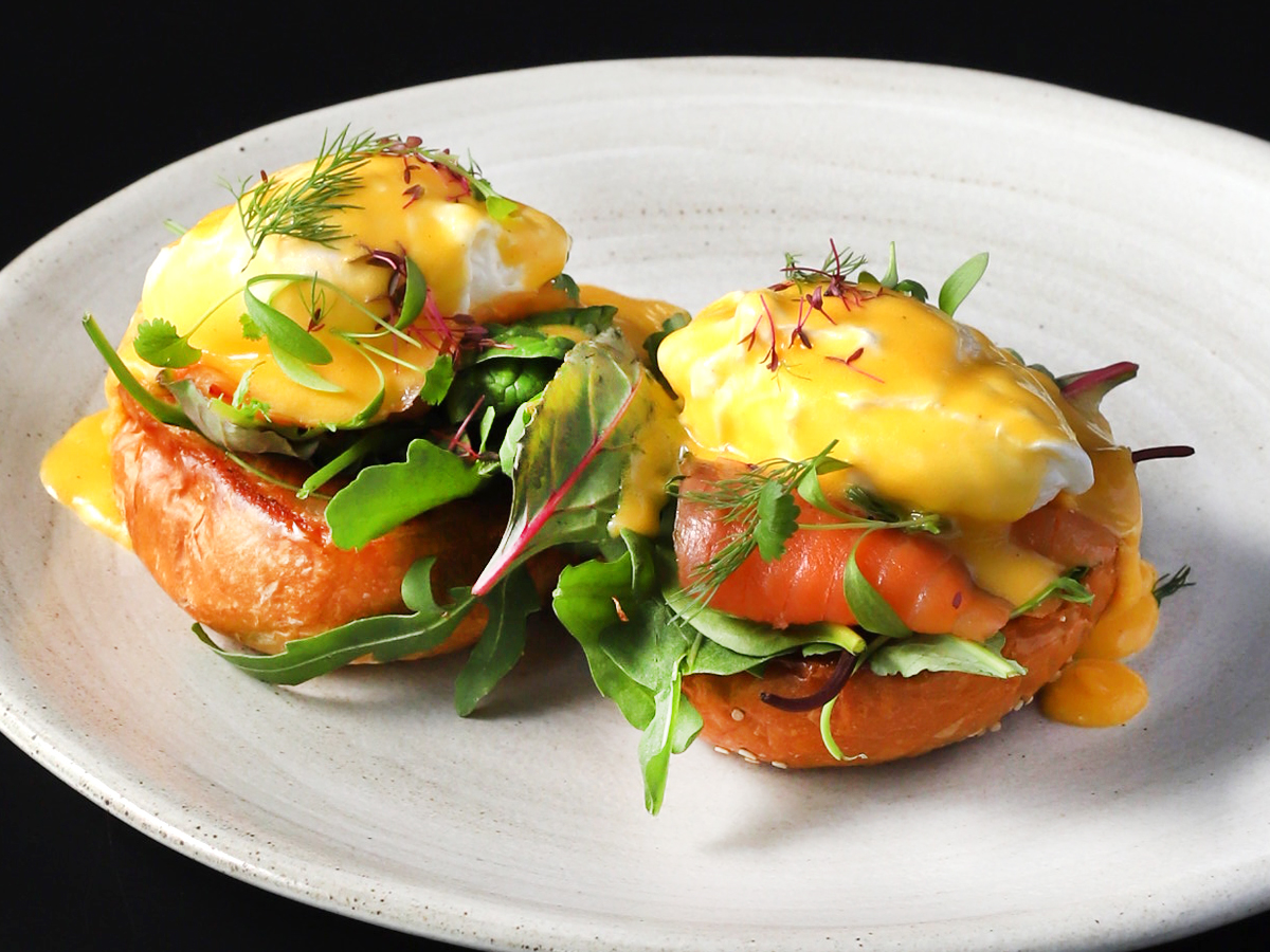 Egg Benedict with Smoked Salmon