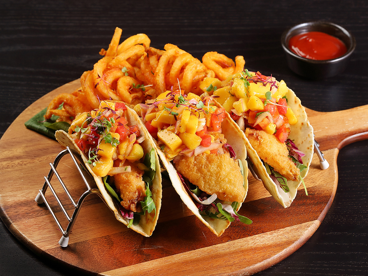 Mango Salsa Fish Taco