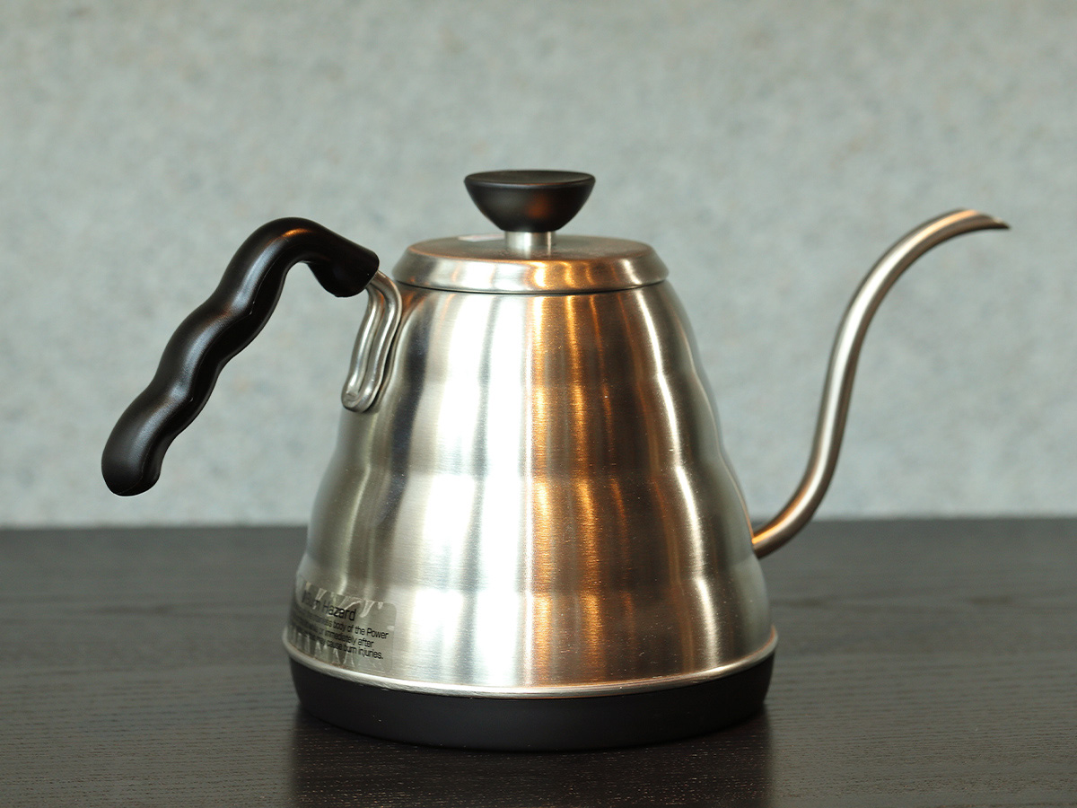 HARIO(057) V60 Drip Kettle Buono 120/ Hairline Silver